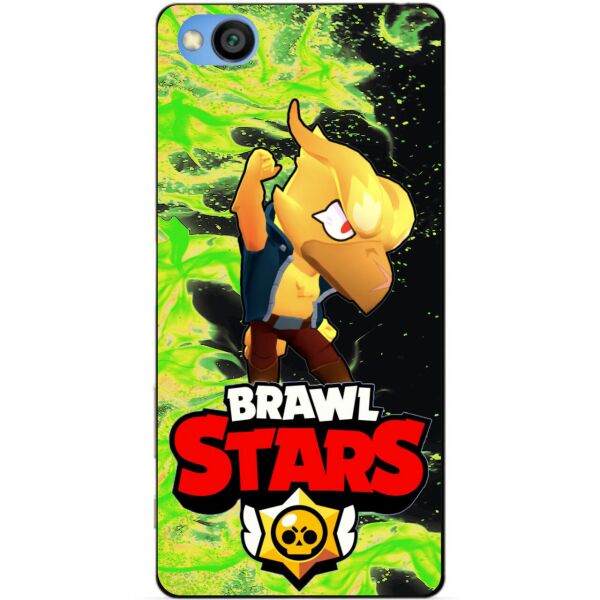 

Силиконовый чехол бампер Candy для Xiaomi Redmi GO с Героем Brawl Stars Ворон Феникс