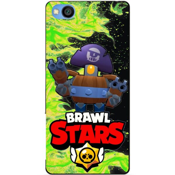 

Силиконовый чехол бампер Candy для Xiaomi Redmi GO с Героем Brawl Stars Деррил