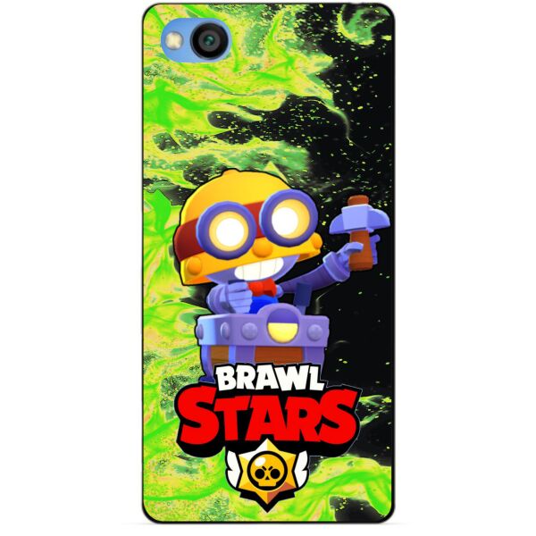 

Силиконовый чехол бампер Candy для Xiaomi Redmi GO с Героем Brawl Stars Карл