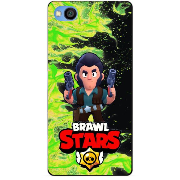 

Силиконовый чехол бампер Candy для Xiaomi Redmi GO с Героем Brawl Stars Кольт