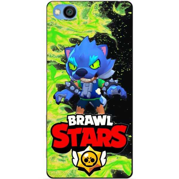 

Силиконовый чехол бампер Candy для Xiaomi Redmi GO с Героем Brawl Stars Леон оборотень