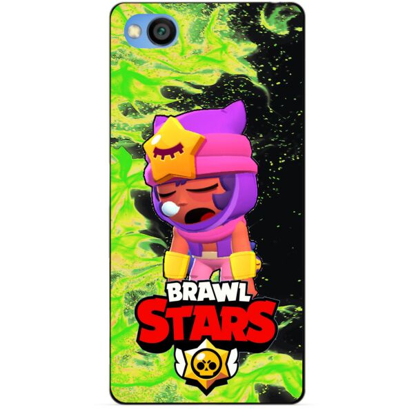 

Силиконовый чехол бампер Candy для Xiaomi Redmi GO с Героем Brawl Stars Сэнди