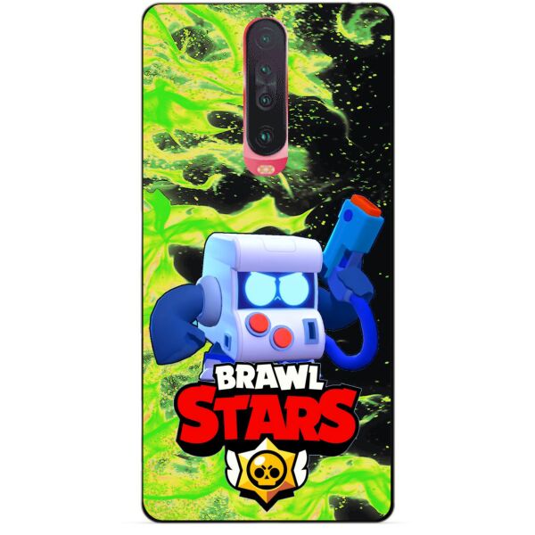 

Силиконовый чехол бампер Candy для Xiaomi Redmi K30 с Героем Brawl Stars 8-Бит