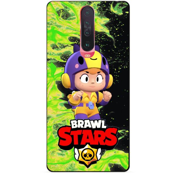 

Силиконовый чехол бампер Candy для Xiaomi Redmi K30 с Героем Brawl Stars Беа