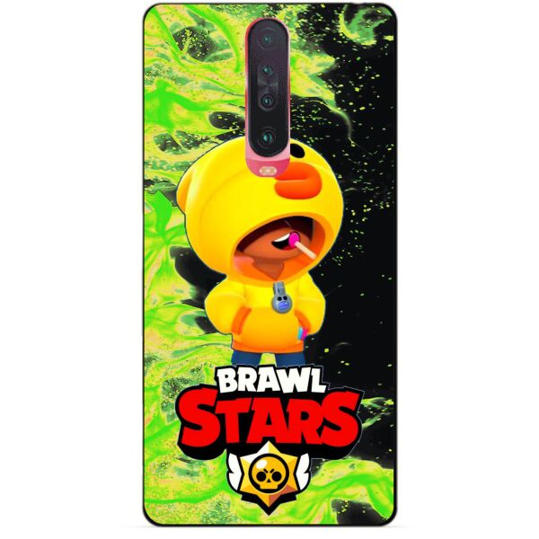 

Силиконовый чехол бампер Candy для Xiaomi Redmi K30 с Героем Brawl Stars Леон утка