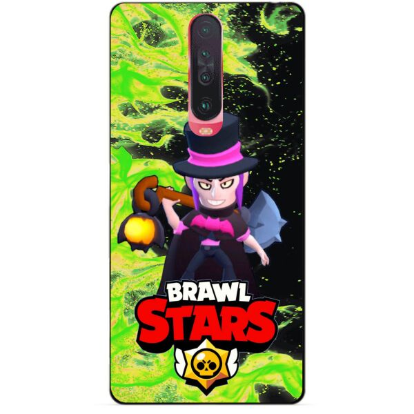 

Силиконовый чехол бампер Candy для Xiaomi Redmi K30 с Героем Brawl Stars Мортис