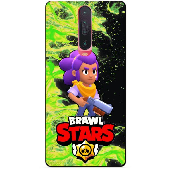 

Силиконовый чехол бампер Candy для Xiaomi Redmi K30 с Героем Brawl Stars Шелли