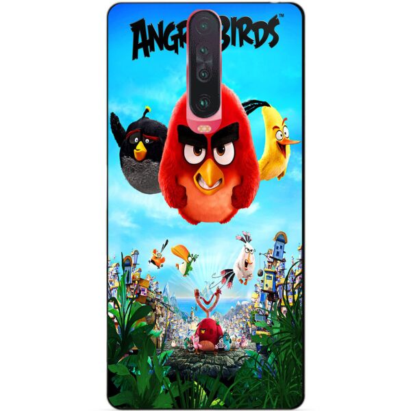 

Силиконовый чехол бампер Candy для Xiaomi Redmi K30 с рисунком Angry Birds