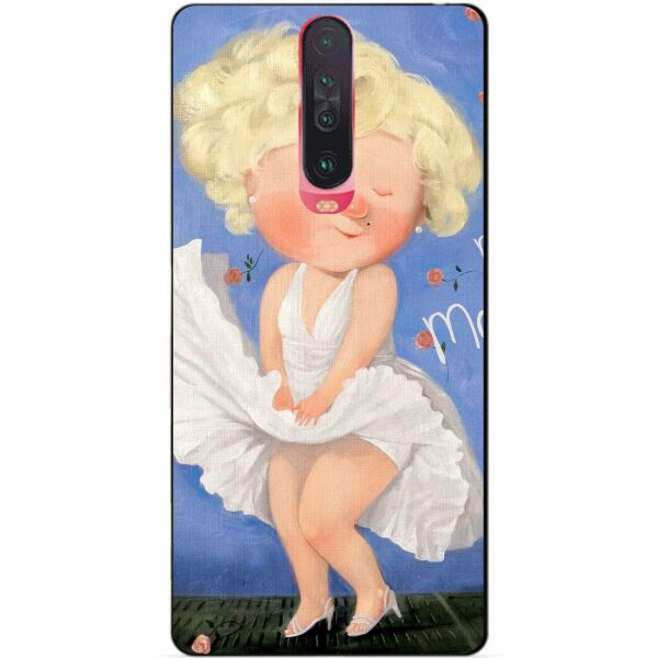 

Силиконовый чехол бампер Candy для Xiaomi Redmi K30 с рисунком Монро Гапчинская