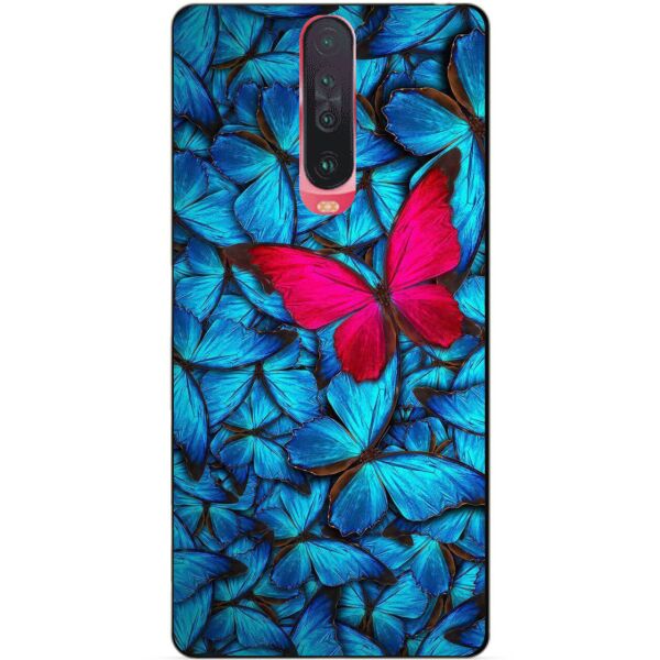 

Силиконовый чехол бампер Candy для Xiaomi Redmi K30 с рисунком Мотыльки