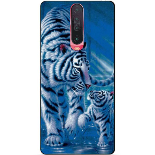 

Силиконовый чехол бампер Candy для Xiaomi Redmi K30 с рисунком Тигры