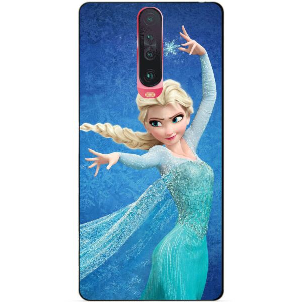 

Силиконовый чехол бампер Candy для Xiaomi Redmi K30 с рисунком Эльза