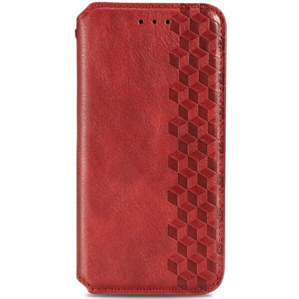 

Чехол-книжка GETMAN Cubic PU для Oppo A73 Кожаный Красный