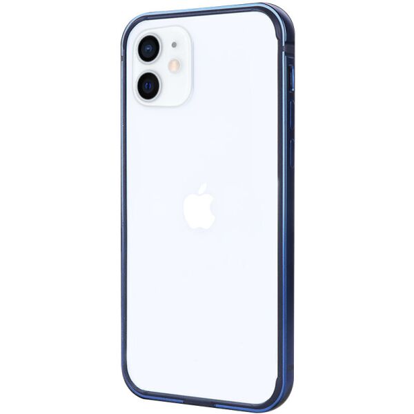 

Бампер G-Case The Grand Series Metal+PC для Apple iPhone 12 mini Синий