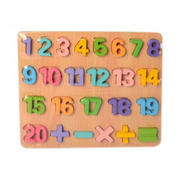 

Деревянная игрушка Ai Bao Er цифры MD 2215