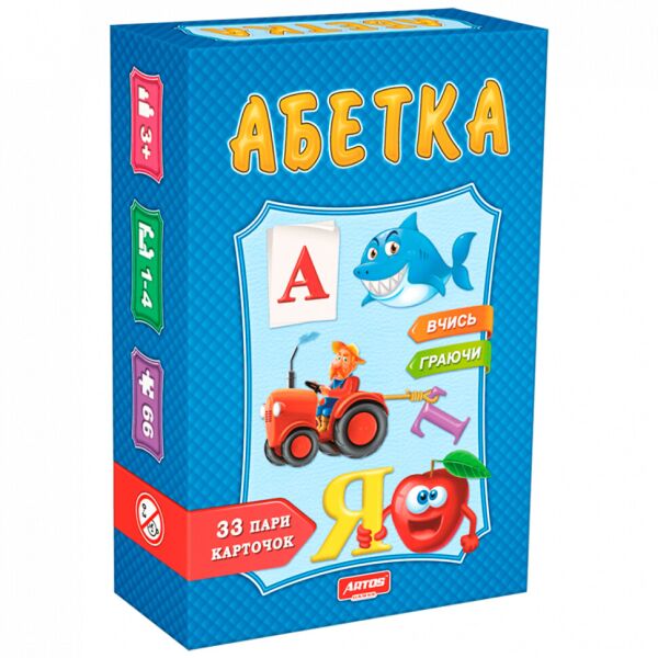 

Настольная игра Artos Games Азбука 0529