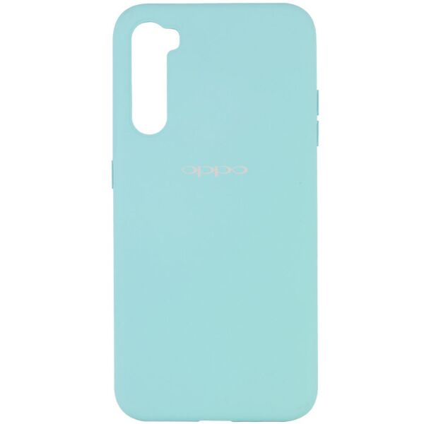 

Чехол Epik Silicone Cover Full Protective A для OPPO Realme 6 Pro Бирюзовый / Ice Blue