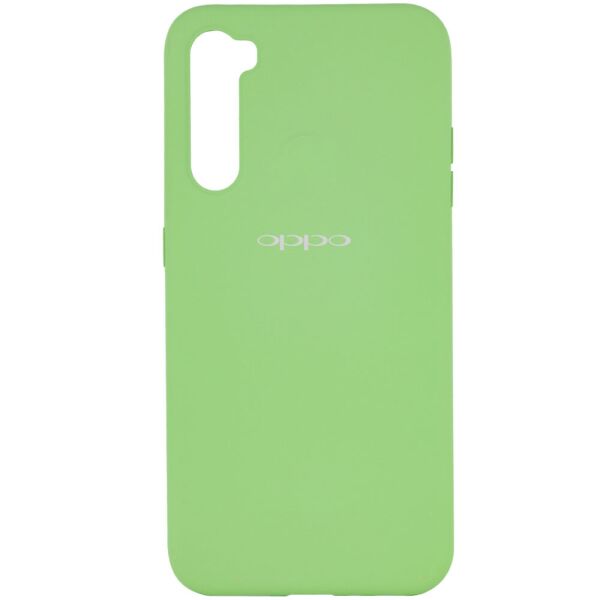 

Чехол Epik Silicone Cover Full Protective A для OPPO Realme 6 Pro Зеленый / Pistachio