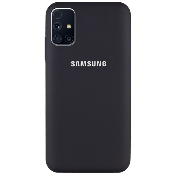 

Чехол Epik Silicone Cover Full Protective AA для Samsung Galaxy M31s Черный / Black