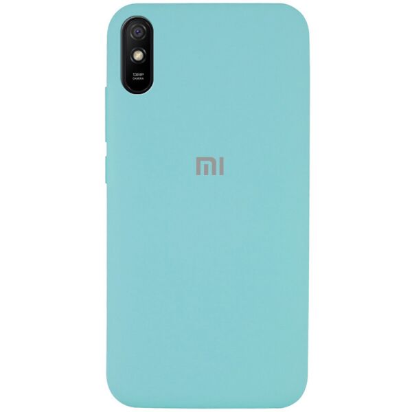 

Чехол Epik Silicone Cover Full Protective AA для Xiaomi Redmi 9A Бирюзовый / Ice Blue
