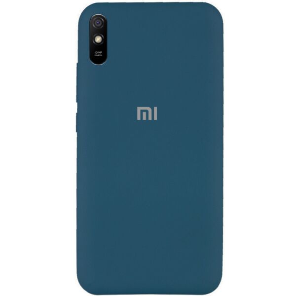 

Чехол Epik Silicone Cover Full Protective AA для Xiaomi Redmi 9A Синий / Cosmos Blue