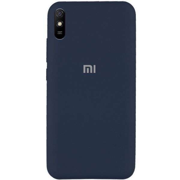 

Чехол Epik Silicone Cover Full Protective AA для Xiaomi Redmi 9A Синий / Midnight Blue