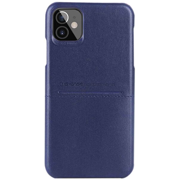 

Накладка G-Case Cardcool Series для Apple iPhone 12 mini Кожаная Синий
