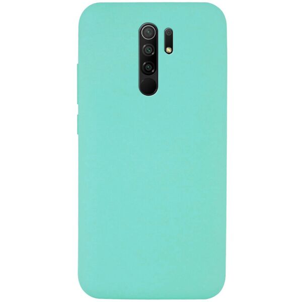 

Чехол Epik Silicone Cover Full without Logo A для Xiaomi Redmi 9 Бирюзовый / Ocean Blue