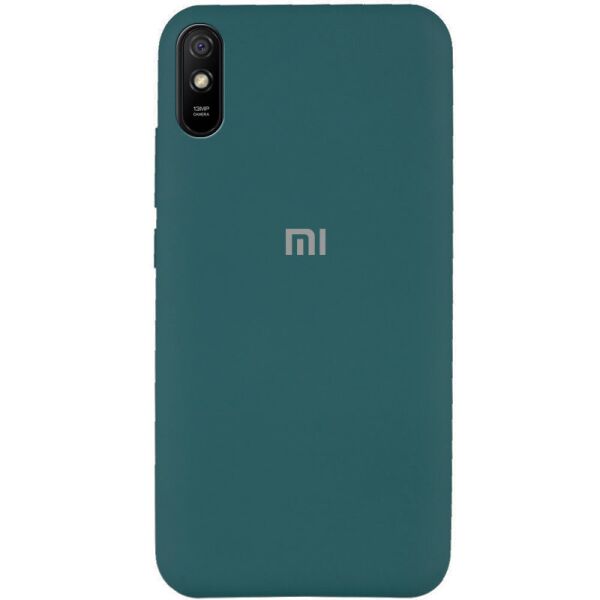 

Чехол Epik Silicone Cover Full Protective AA для Xiaomi Redmi 9A Зеленый / Pine green