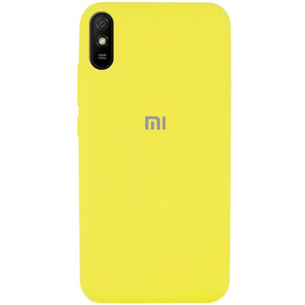 

Чехол Epik Silicone Cover Full Protective AA для Xiaomi Redmi 9A Желтый / Yellow