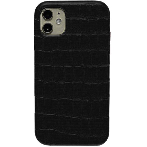 

Чехол Epik Croco Leather для Apple iPhone 11 Кожаный Black