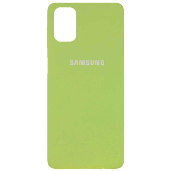 

Чехол Epik Silicone Cover Full Protective AA для Samsung Galaxy M51 Мятный / Mint