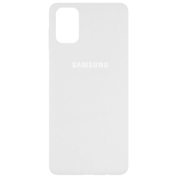 

Чехол Epik Silicone Cover Full Protective AA для Samsung Galaxy M51 Белый / White