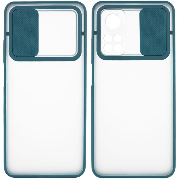 

Чехол Epik Camshield mate TPU со шторкой для камеры для Xiaomi Mi 10T / Mi 10T Pro Зеленый