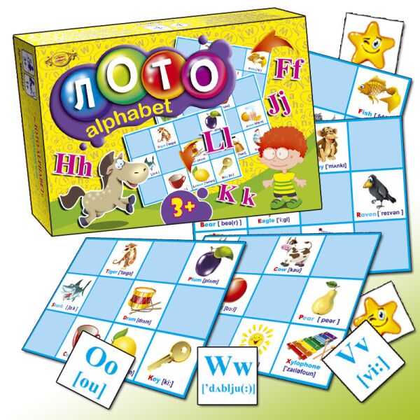 

Игра Мастер Лото ALPHABET MKM0327
