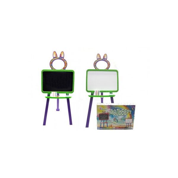 

Доска для рисования DOLONI TOYS магнитная салатово-фиолетовая 013777/6