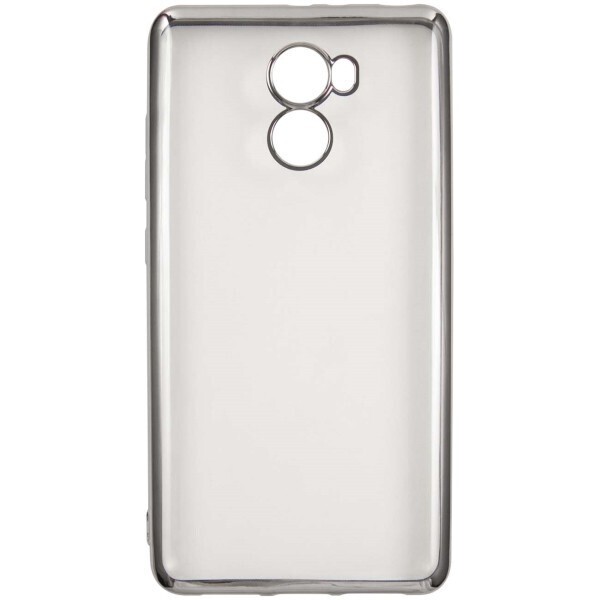

Чехол Epik для Redmi 4 с глянцевой окантовкой серебрянный