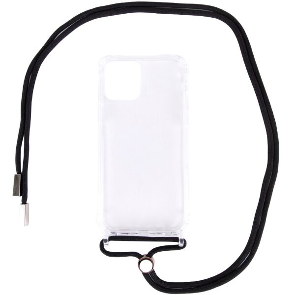 

Чехол Epik TPU Crossbody Transparent для Apple iPhone 12 Pro Max Черный