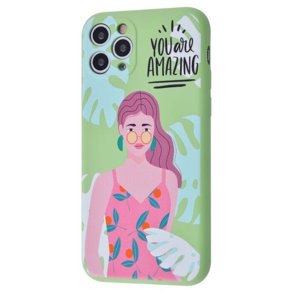 

Чехол WAVE Fancy для Apple iPhone 11 Pro You are amazing / Mint gum