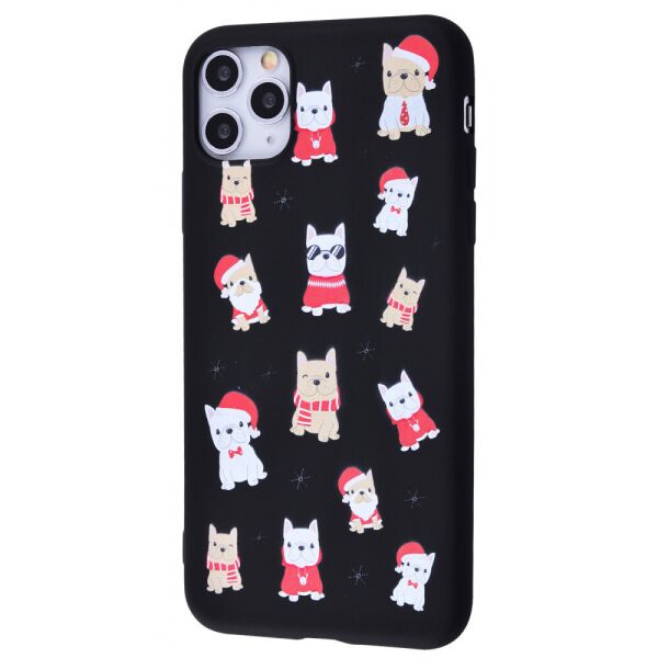 

Чехол WAVE Fancy для Apple iPhone 11 Pro Max Dogs / Black