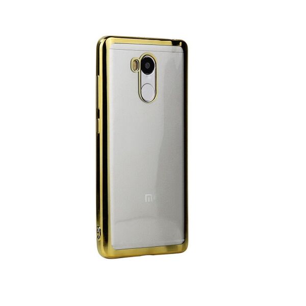 

Чехол Epik для Redmi 4 Prime с глянцевой окантовкой Золотой