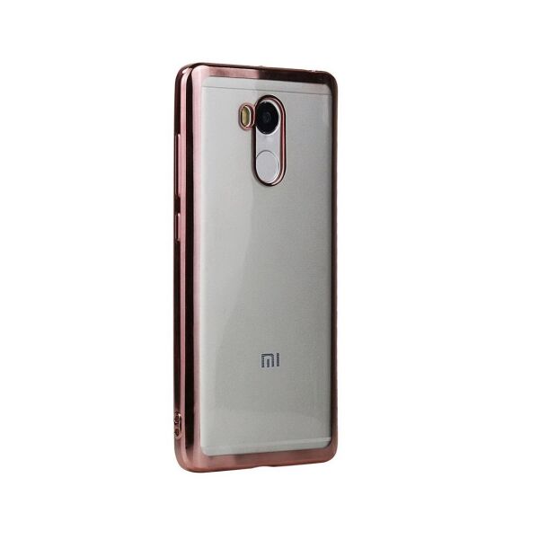 

Чехол Epik для Redmi 4 Prime с глянцевой окантовкой Розовый
