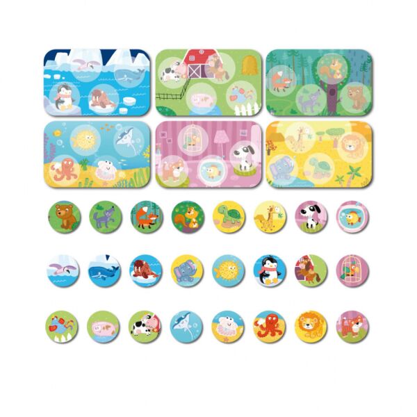 

Лото DoDo Toys Животные и их места обитания 300196