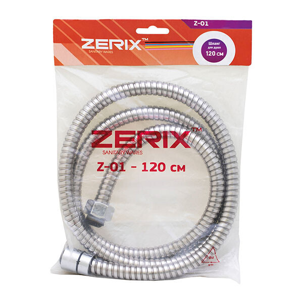 

Шланг для гигиен. душа ZERIX Chr.Z-01 (120 см) (ZX2821)