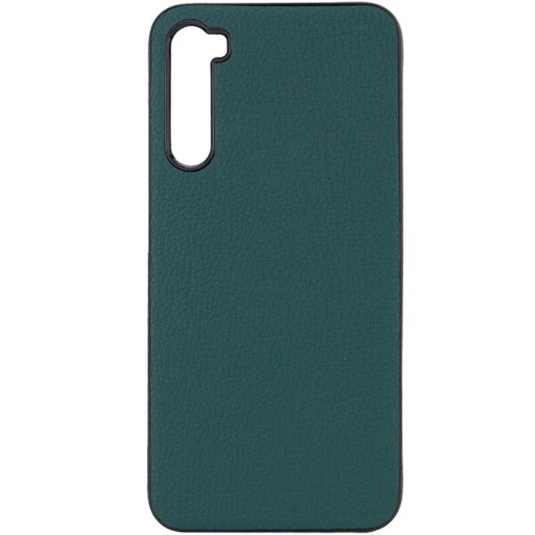 

Накладка Epik Vivi series для Realme 6 Pro Кожаная Зеленый / Pine green