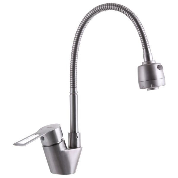

Смеситель на кухню ZERIX HSB-011 с рефл. изливом (ZX3138)