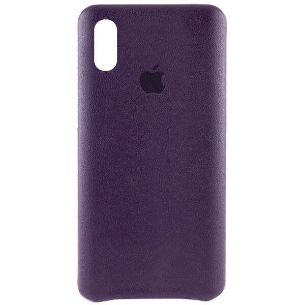 

Чехол AHIMSA PU Leather Case Logo A для Apple iPhone XS Max Кожаный Фиолетовый