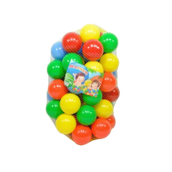 

Шарики MToys для сухих бассейнов, 74 мм 30 шт в сетке 16026