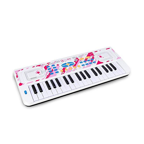

Синтезатор Bambi 37 клавиш Розовый HS3711A-1