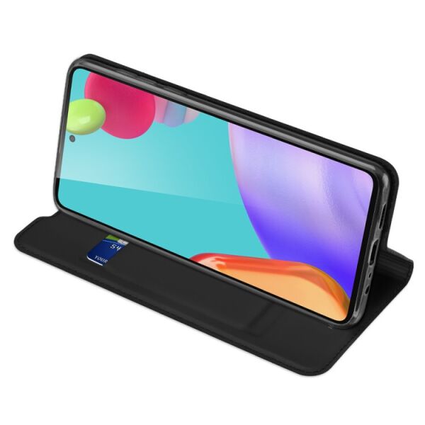 

Чехол-книжка Dux Ducis с карманом для визиток для Samsung Galaxy A52 4G / A52 5G Черный